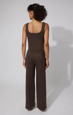 Terry Tank & Wide Leg Pants Set