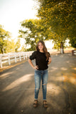 The Dot Sleeve Top